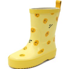 bimbobimba 童款圖案印花中筒雨靴
