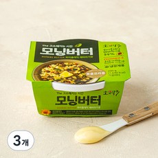 소와나무 모닝버터 하이올레익 해바라기유, 200g, 3개