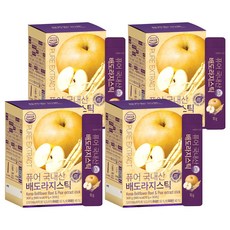 Organicmaru 純韓國產水梨桔梗蜜條, 10g, 4個, 30入