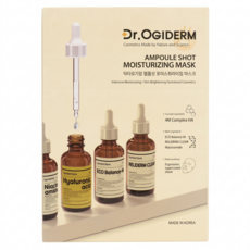 Dr.OGIDERM 歐肌恩 台灣公司貨 保濕安瓶面膜, 1組, 10片
