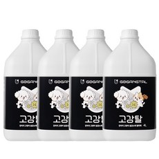 고강탈 강아지 고양이 살균소독 탈취제 무향, 4L, 4개