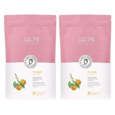 SSANGGYE 袋裝智異山石梨茶茶包, 2.5g, 40入
