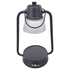 洛帆晞 Rofancy 照明融蠟兩用燈 AC-110V 50-60Hz GU10鹵素燈泡 35W, 黑色