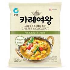 카레여왕 치즈 앤 코코넛, 108g, 1개