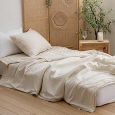 텐셀 모달 시원한 에어 메쉬 여름이불 + 베개커버 세트