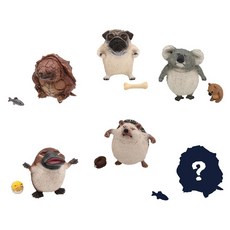 YENDAR 研達 氣噗噗! 動物公仔 Set, 1盒