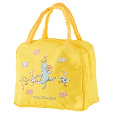 KOM 兒童便當袋 信誼童書聯名, 22.5 x 12.5 x 18.5cm, Guji-Guji, 1個, 22.5 x 12.5 x 18.5cm, Guji-Guji, 1個, Guji-Guji 黃色