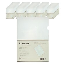 MiDAS HYUNPOONG L型文件夾 A4, 50個, 透明