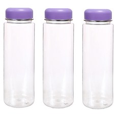 MAKA 透明 Tritan 隨行瓶 3入, 紫色, 500ml, 3個