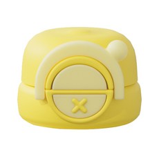 JOONIE 二合一轉頭+矽膠, 1個, 單品(黃色)