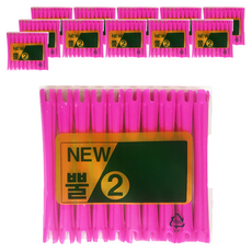 三和美工 美髮燙髮捲 沙龍燙髮專用 2號, 單一顏色, 12個