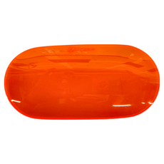 GOGORO MIX 大燈護片, 螢光橘, 1個