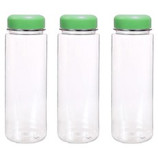 MAKA EVERY ONE KITCHEN 透明 Tritan 隨行瓶, 綠色, 500ml, 3個