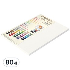 종이문화 양면엠보싱지 다빈치엠보 A3 No.1 화이트, 80개