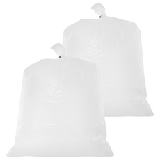 VERONA 扁平垃圾分類垃圾袋透明, 120L, 100個