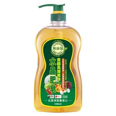 南僑水晶 水晶肥皂 食器洗滌液体, 1L, 1瓶