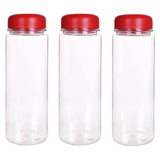 MAKA 透明 Tritan 隨行瓶 3入, 紅色, 500ml, 3個