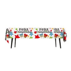 Maket Gamseong 英語 西班牙語 桌布 3入, 183 x 137 cm, 混色, 3個