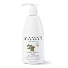 MAMAN sait mieux 2合1洗髮沐浴乳, 340g, 1瓶