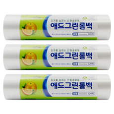 애드그린 롤백 25 x 35 cm 200p, 3개, 600개, 200개입