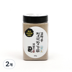 백말순등겨장 검정콩 청국장 가루, 2개, 400g
