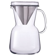 예나글라스 아로마 핸드드리퍼 세트, 600ml, 1개, 서버 + 뚜껑 + 드립필터