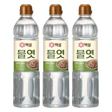 백설 물엿, 3개, 1.2kg