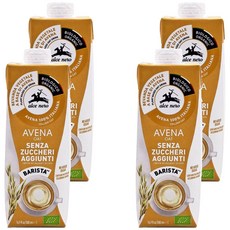 알치네로 유기농 오트밀 베지드링크, 500ml, 4개