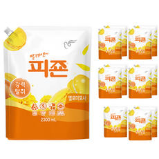 피죤 레귤러 섬유유연제 옐로미모사 리필, 2.3L, 1개입, 12개