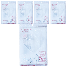 免抽氣真空壓縮袋, 5個, 1包