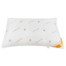 夢之語 日本大和防蟎抗菌獨立筒枕QQ枕 台灣製造, 1個, 白色