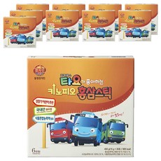천지인 타요가 좋아하는 키노피오 홍삼스틱, 450g, 10개