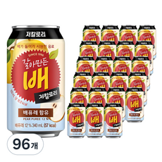 갈아만든배 저칼로리, 340ml, 96개