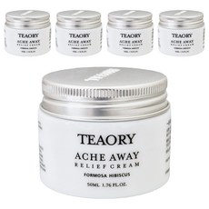 TEAORY 一日茶道 山芙蓉護理霜, 5個, 50ml