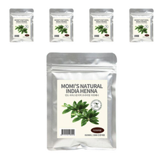 모미스 네츄럴 인디아 헤나 염색제 100g, 케미컬다크브라운, 5개
