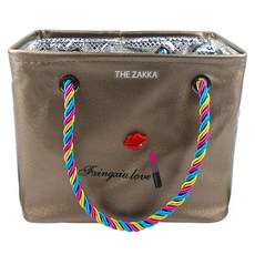THE ZAKKA Lip Point Bath Bag 棕色, 1個