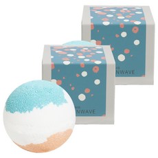 COACOS Ocean Wave爽身粉香泡泡入浴球, 200克, 1個