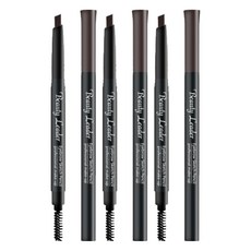 BEAUTY LEADER 描繪眉筆 0.35g, 4號 黑棕色, 3支