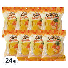 체리쉬 파인애플 푸딩 젤리 7개입, 120g, 24개