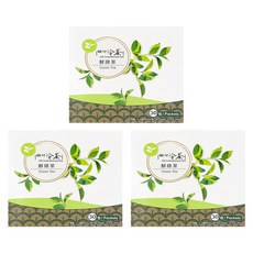 歐可茶葉 冷茶 鮮綠茶, 3g x 30包, 台灣在地新鮮茶菁, 黃金四小時快速殺菁, 3盒