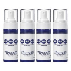 Vivacelf 除菌消臭噴劑, 快速除菌制菌, 強力消臭, 60ml, 4瓶