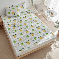 LaMonte Honey Pop夏季用泡泡紗固定綁帶薄墊, 檸檬