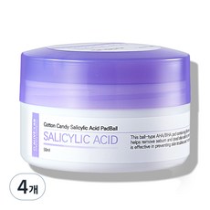 ALIVE LAB 水楊酸爽膚棉球, 1罐, 4罐