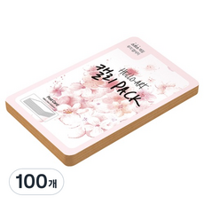 紙文化 Hello藝術書法包 厚款平滑明信片 200g 33 牛皮素面, 100個, 104 x 153 mm
