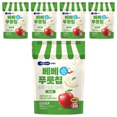 BEBECOOK Bebe fruit果乾 蘋果風味, 12g, 5包