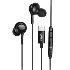 E-books Type C入耳式線控耳機 SS43 曜岩黑, E-EPA248