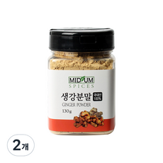 미드움애 생강 분말, 130g, 2개
