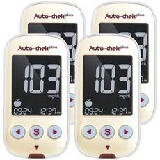 오토첵 플러스 혈당측정기 세트, 4세트