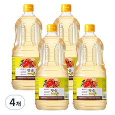 곰곰 맛술 매실&생강, 1.8L, 4개
