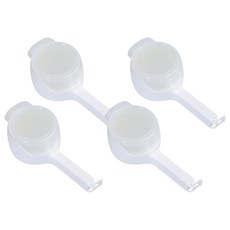 Kiyodo 多功能帶蓋封口夾, 顏色隨機, 4個